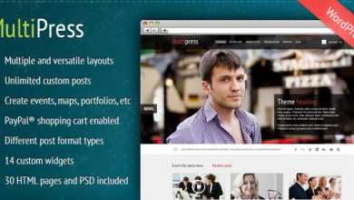 Photo of [Download-S2] MultiPress - Themeforest Multiple and versatile layouts