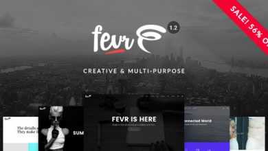 Photo of [Download-S2] Fevr v1.2.1 - Creative MultiPurpose Theme