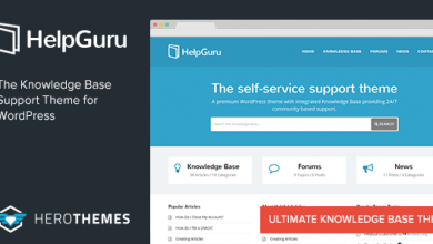 Photo of [Download-S2] HelpGuru v1.6.2 - A Self-Service Knowledge Base WordPress Theme