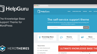 Photo of [Download-S2] HelpGuru v1.5.1 - A Self-Service Knowledge Base WordPress Theme