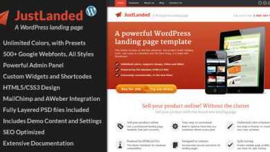 Photo of [Download-S2] JustLanded - Themeforest WordPress Landing Page