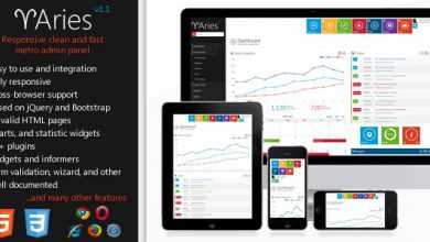 Photo of [Download-S2] Aries - Metro Style Themeforest Admin Template