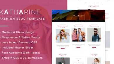 Photo of [Download-S2] Katharine - Modern Fashion Blog Template