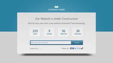 Photo of [Download-S2] Fleepy - Under Construction Theme with Countdown