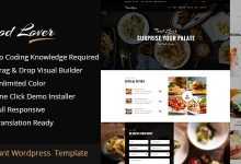 Photo of [Download-S2] Food Lover v1.2.1 - Restaurant WordPress Theme
