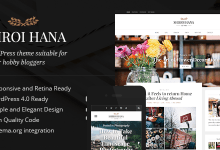 Photo of [Download-S2] Shiroi Hana v2.3 - An Elegant Blogging Theme