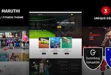 Photo of [Download-S2] Maruthi Fitness v1.6 - Fitness Center WordPress Theme