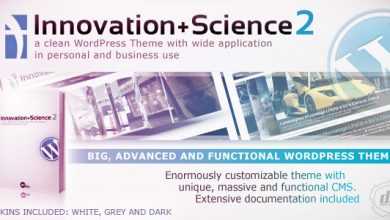Photo of [Download-S2] Innovation+Science 2 v2.3 - Advanced Themeforest WordPress Theme