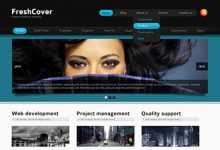 Photo of [Download-S2] FreshCover - Dreamtemplate XHTML Template