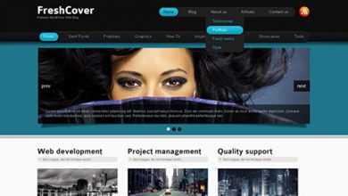 Photo of [Download-S2] FreshCover - Dreamtemplate XHTML Template