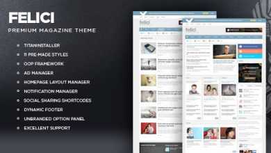 Photo of [Download-S2] Felici - Themeforest WordPress Magazine Theme