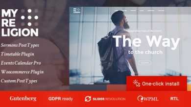 Photo of [Download-S2] My Religion v1.2.0 - Dedicated Church WordPress Theme with Events, Sermons and Donations