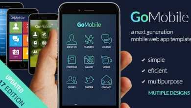 Photo of [Download-S2] Go Mobile - HTML mobile template
