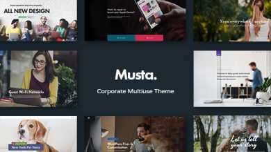 Photo of [Download-S2] Musta v1.0 - Corporate Multiuse WordPress Theme