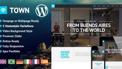 Photo of [Download-S2] Town - Responsive Multi-Purpose One Page Theme
