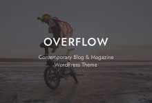 Photo of [Download-S2] Overflow v1.1.0 - Contemporary Blog & Magazine Theme