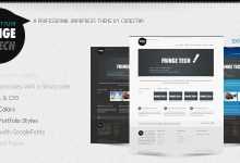 Photo of [Download-S2] Fringe Tech Premium WordPress Themeforest Theme