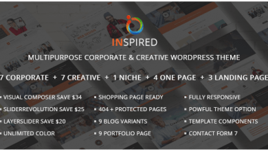 Photo of [Download-S2] Inspired v1.2.0 - Multipurpose Corporate and Creative