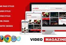 Photo of [Download-S2] Video Magazine - HTML Magazine Template