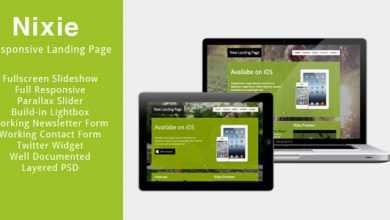 Photo of [Download-S2] Nixie - Themeforest Responsive Landing Page