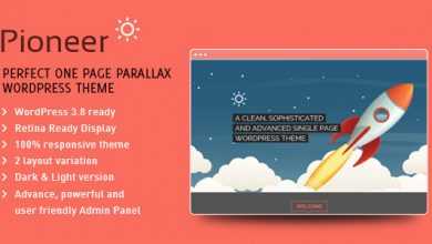 Photo of [Download-S2] Pioneer - Themeforest Onepage Parallax WordPress Theme
