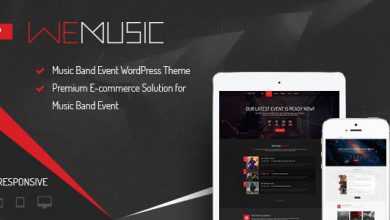 Photo of [Download-S2] WeMusic - Music Band Event WordPress Theme