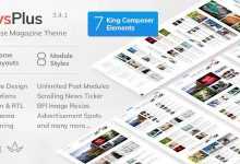 Photo of [Download-S2] NewsPlus v3.4.1 - News and Magazine WordPress theme