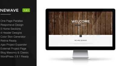 Photo of [Download-S2] Newave - Wordpress Responsive One Page Parallax