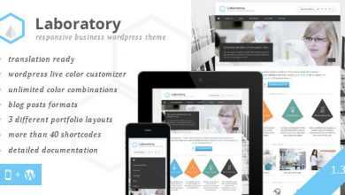 Photo of [Download-S2] Laboratory - Themeforest Business Wordpress Theme