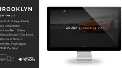Photo of [Download-S2] Brooklyn v2.5 - Creative One Page Multi-Purpose Theme