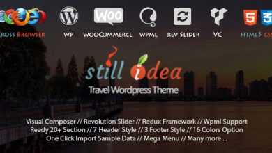 Photo of [Download-S2] Stillidea v1.3 - Travel Tour Multipurpose WP Theme