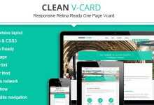 Photo of [Download-S2] Clean Responsive Retina Ready V-card Template