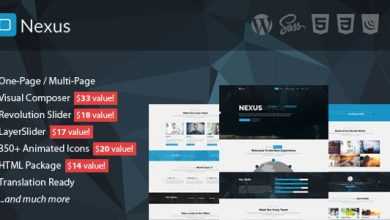 Photo of [Download-S2] Nexus v1.8 - Multi/One-Page Business WordPress Theme