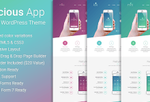 Photo of [Download-S2] Delicious v1.0.2 - Responsive App Landing WordPress Theme