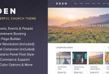 Photo of [Download-S2] Eden - A WordPress Theme for Churches