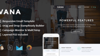 Photo of [Download-S2] Vana v1.0 - Responsive Email + StampReady Builder