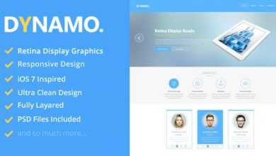 Photo of [Download-S2] Dynamo - Themeforest Retina Onepage WordPress Theme