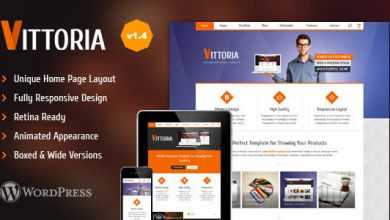 Photo of [Download-S2] Vittoria v1.4 - Retina Responsive WordPress Theme