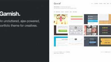 Photo of [Download-S2] Garnish: Themeforest Clean-Cut WordPress Portfolio Theme