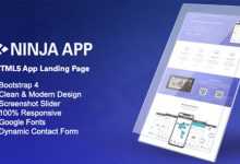 Photo of [Download-S2] Ninja App - App Landing Page HTML