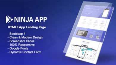 Photo of [Download-S2] Ninja App - App Landing Page HTML