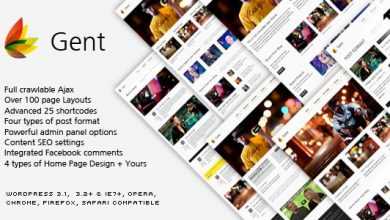 Photo of [Download-S2] Gent - Premium & Ajax WP Theme for Creative Themeforest