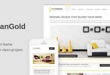 Photo of [Download-S2] CleanGold v1.3.3 - A Minimal Responsive WordPress Theme