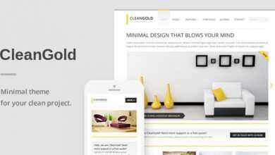 Photo of [Download-S2] CleanGold v1.3.3 - A Minimal Responsive WordPress Theme