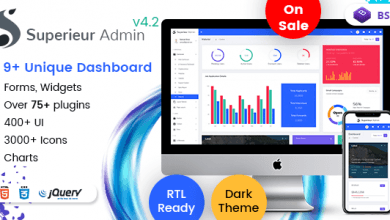 Photo of [Download-S2] Superieur Admin v4.2 - Responsive Bootstrap 4 Admin Template Dashboard Web App
