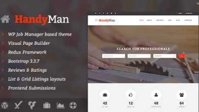 Photo of [Download-S2] Handyman v1.4.2 - Job Board WordPress Theme