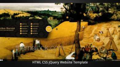 Photo of [Download-S2] Golden Harvest – HTML5 business/portfolio Themeforest