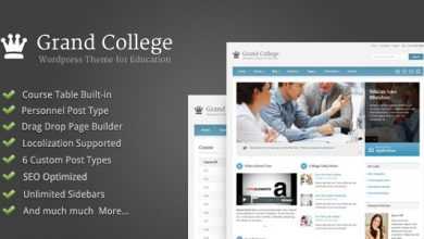 Photo of [Download-S2] Grand College - Themeforest Wordpress Theme For Education