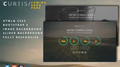 Photo of [Download-S2] Curtis - Creativemarket Coming Soon Page