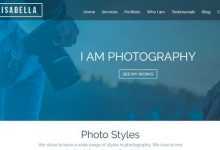 Photo of [Download-S2] Isabella v1.0 - HTML Photography Website Template